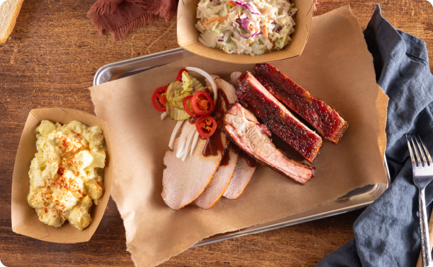 1 Meat Combo Plate