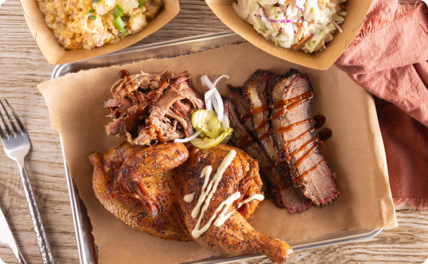 1 Meat Combo Plate