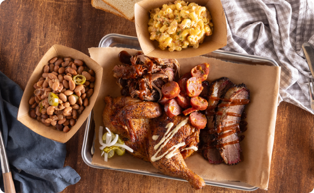 1 Meat Combo Plate