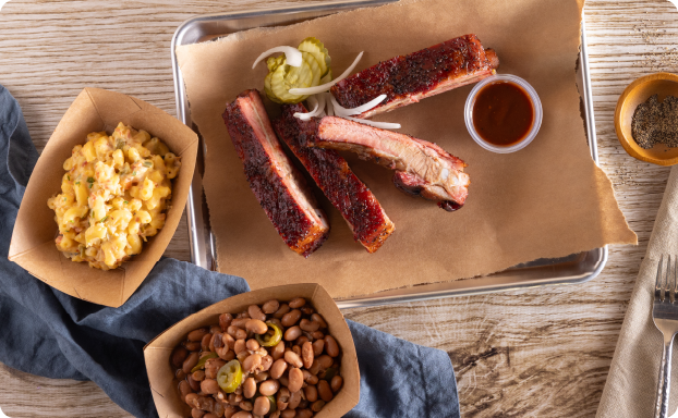 1 Meat Combo Plate